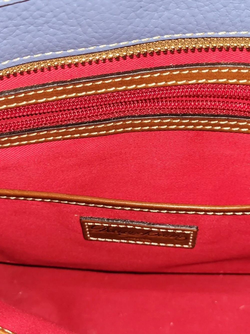 Dooney & Bourke  Small Lexington Shopper - Blue (Jeans)  [HL Item #HL10]